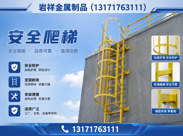 河北护笼爬梯展示图